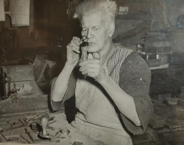 Photograph of Alexander Begbie - Edinburgh lapidary