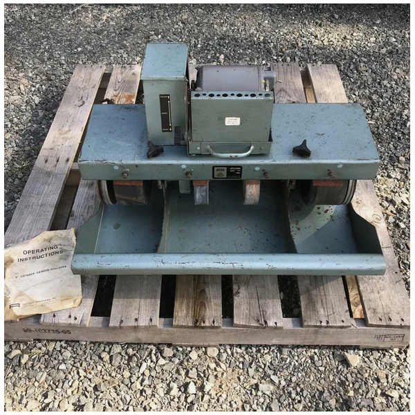 vintage lapidary machine