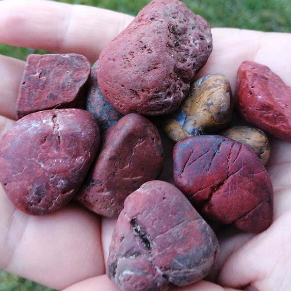 Scottish Red Jasper rough