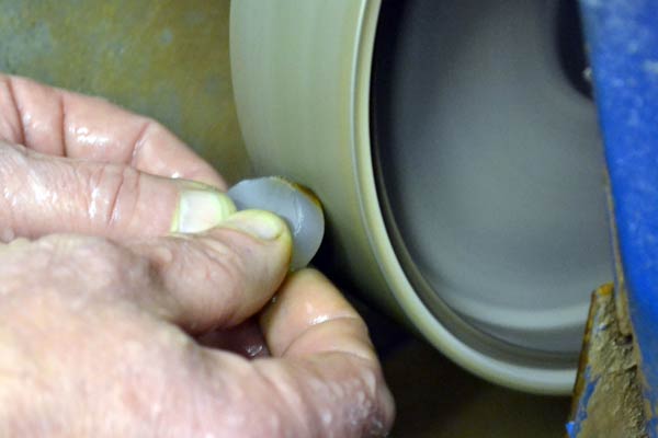 shaping the stone