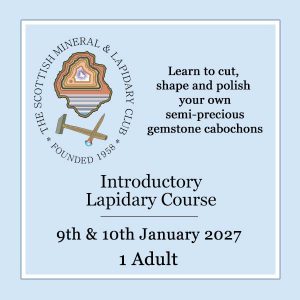 Lapidary Course Ticket January 2027
