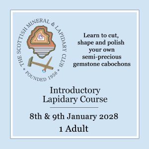 SM&LC Lapidary Course Place - January 2028