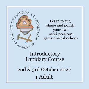 SM&LC Lapidary Course Place - October 2027